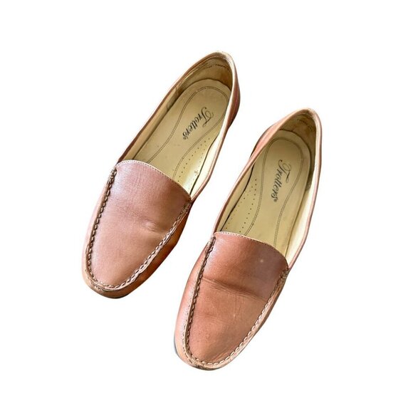 COPY - Trotters Brown Leather Loafers - Picture 1 of 7